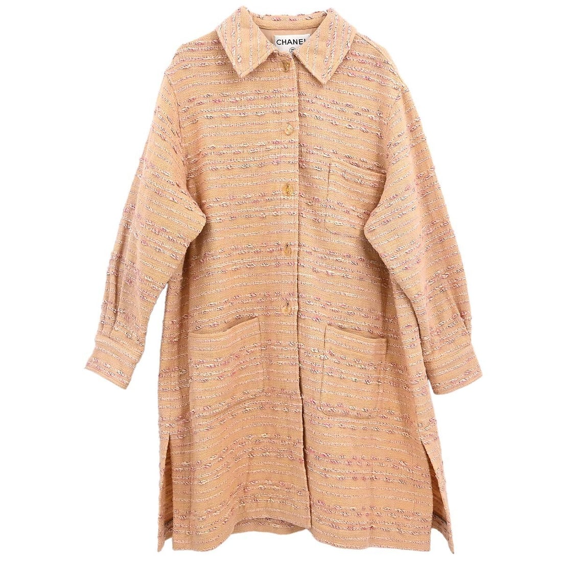 Chanel Vintage Pink Single Breasted Jacket Size 38 (1 of 10)