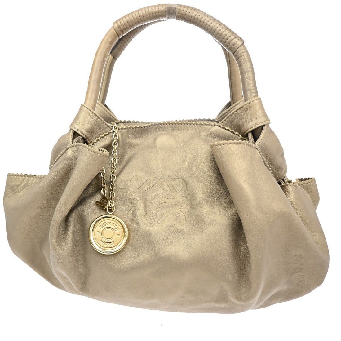 Beige Nappa Aire Handbag with Anagram Logo by Loewe (1 of 1)