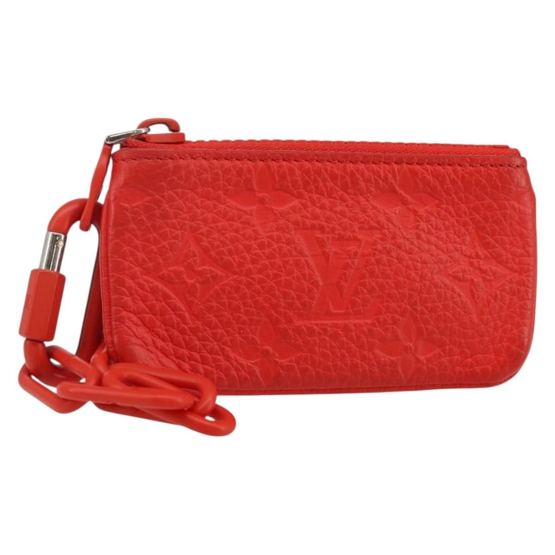 Louis Vuitton Empreinte Coin Purse M67474 Red Authenticated: Louis Vuitton Empreinte Coin Purse M67474 Red Authenticated This authentic Louis Vuitton Empreinte Coin Purse is a stylish accessory crafted from luxurious Monogram Empreinte Leather in a vibrant red