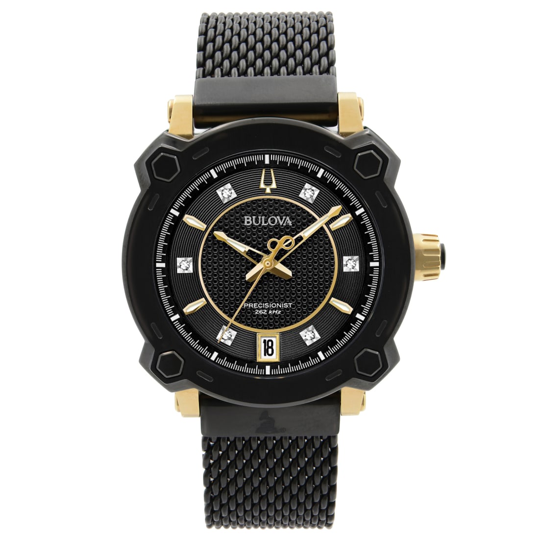 Bulova Precisionist Grammy Special Edition Diamond Dial Quartz Watch 98P173 (1 of 4)