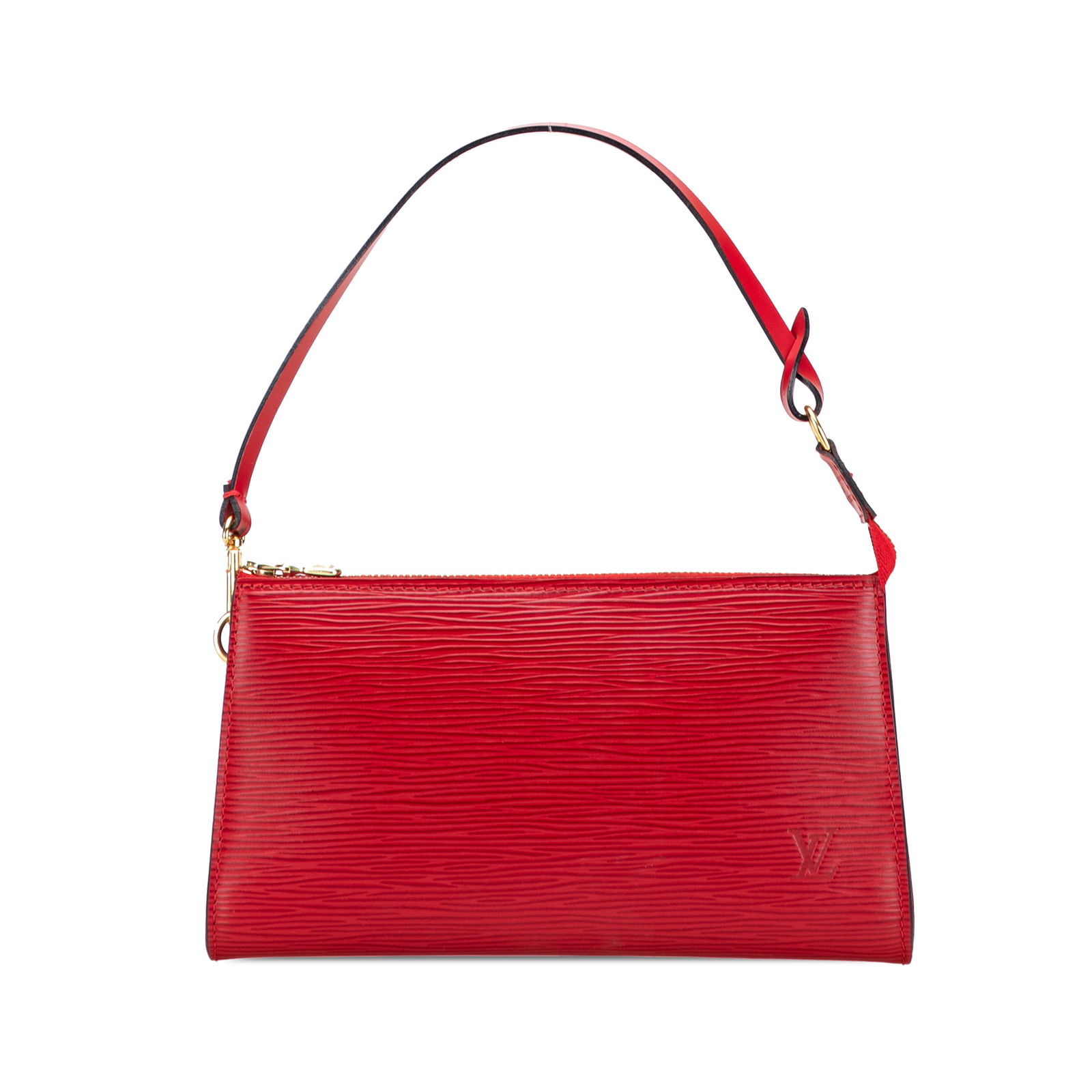 Louis Vuitton Red Epi Pochette Accessoires Bag (1 of 11)