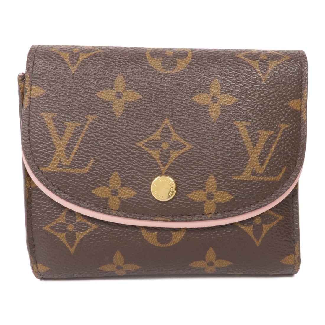 Louis Vuitton Monogram Portefeuille Ariane Brown Tri-Fold Wallet M62037: Louis Vuitton Monogram Portefeuille Ariane Brown Tri-Fold Wallet M62037 This Louis Vuitton Portefeuille Ariane tri-fold wallet features the iconic monogram pattern in brown PVC coated canvas. Made in