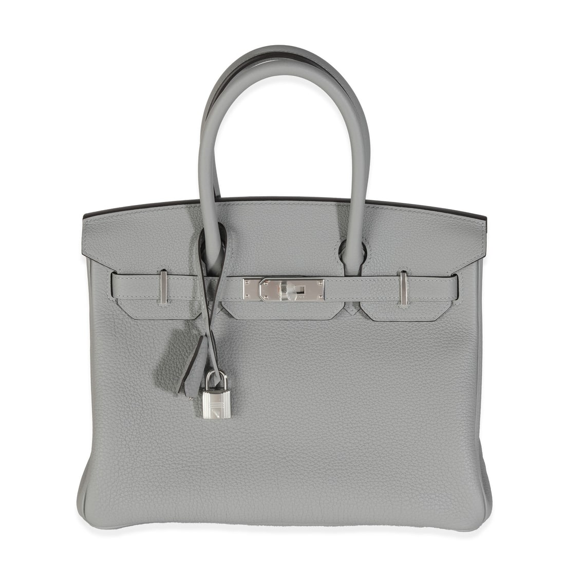 Hermes Birkin 30 Togo Gray Leather Handbag PHW 2024 (1 of 9)