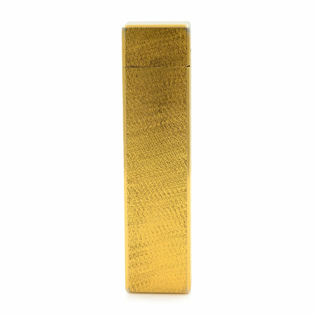 Vintage Cartier 18K Gold Plated Cigarette Flint Lighter 2.43 Inch (1 of 9)