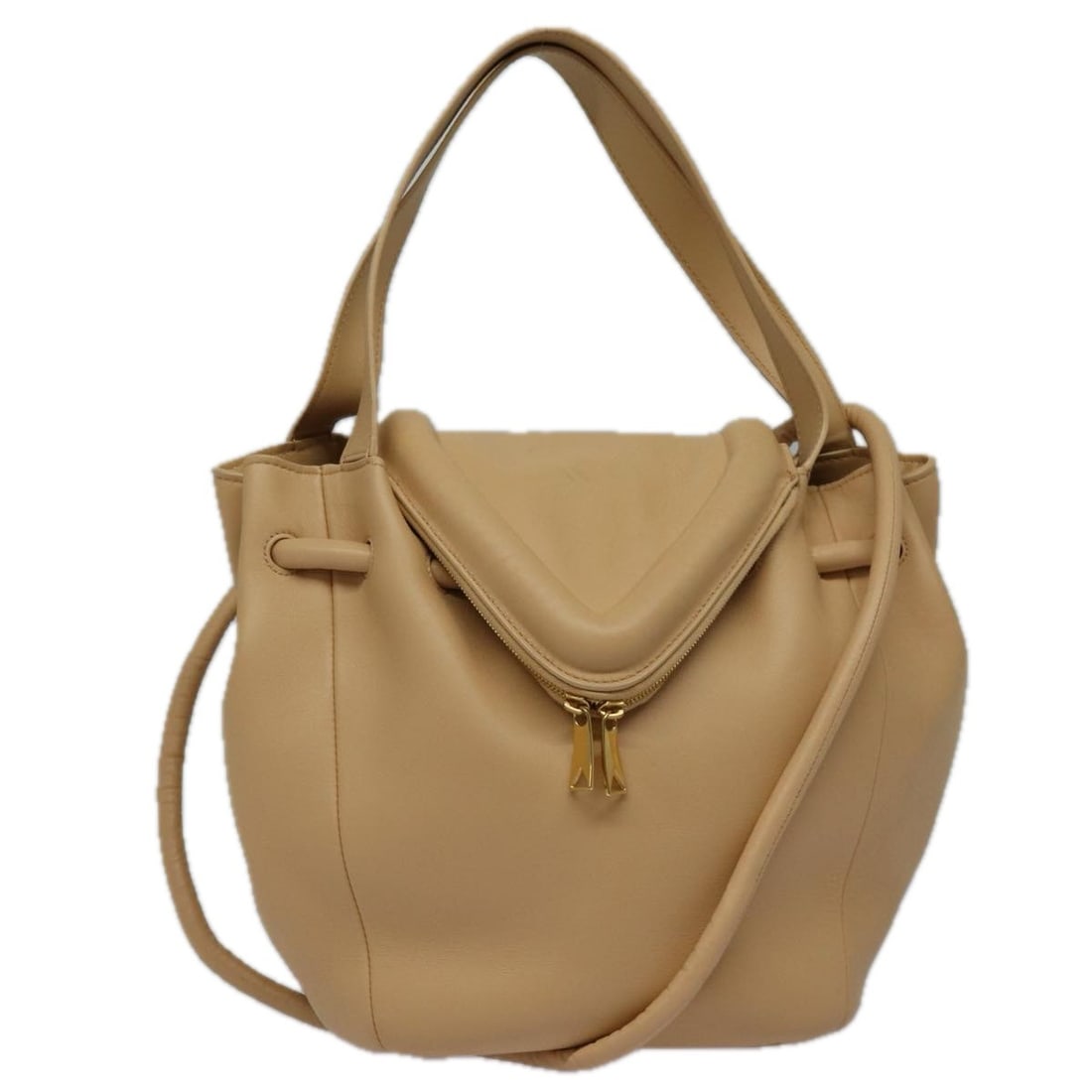 Beige Beak Tote by Bottega Veneta with Shoulder Strap (1 of 1)