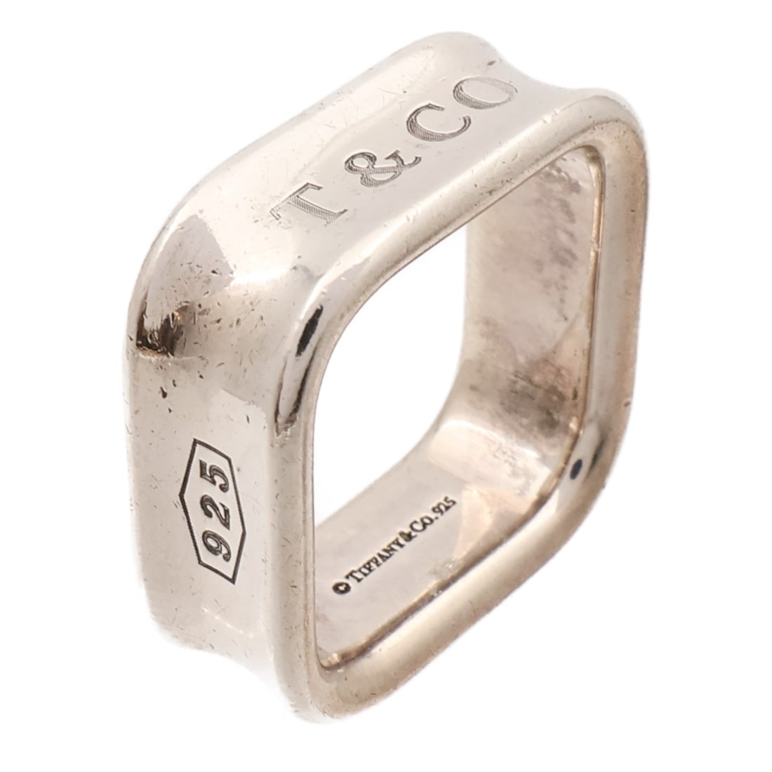 Silver 925 Tiffany Ring Size US 6 (1 of 11)