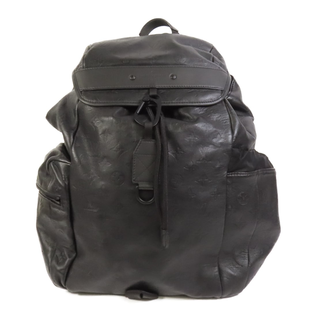 Louis Vuitton Discovery Black Monogram Shadow Leather Backpack M43680 (1 of 14)