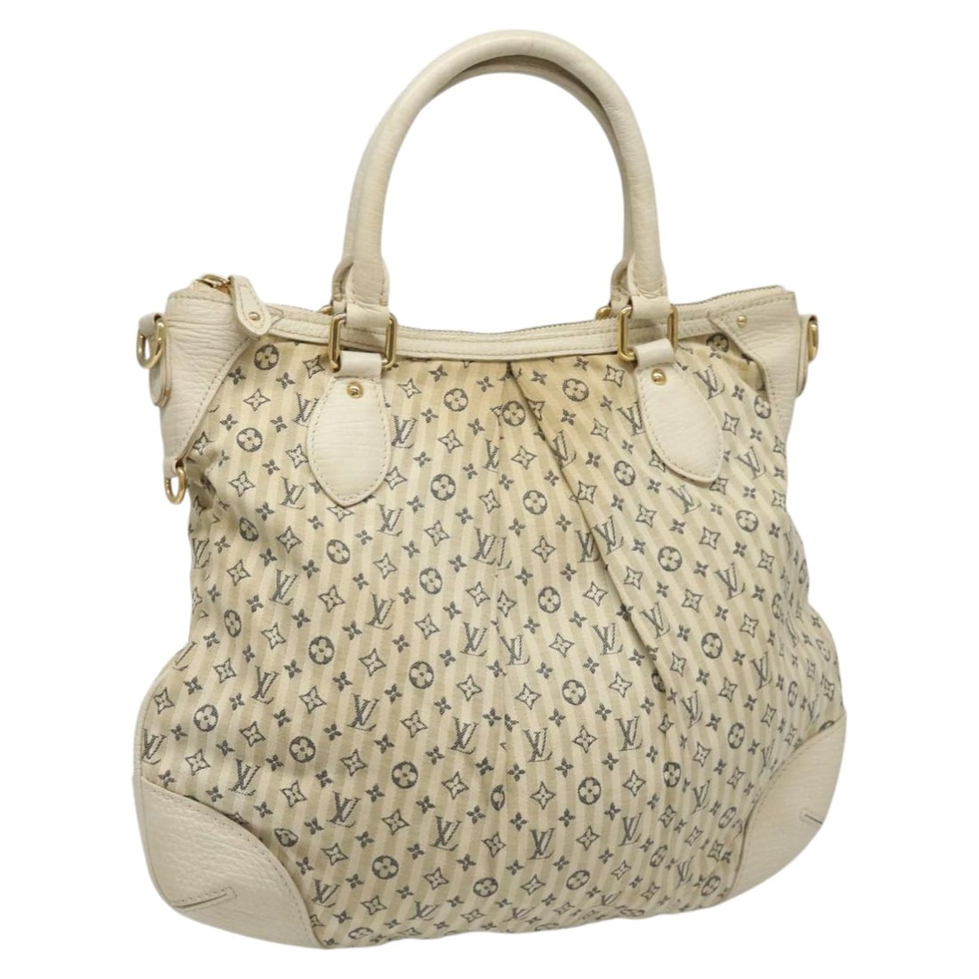 Monogram Mini Lin Croisette Marina PM Bag in Beige (1 of 1)