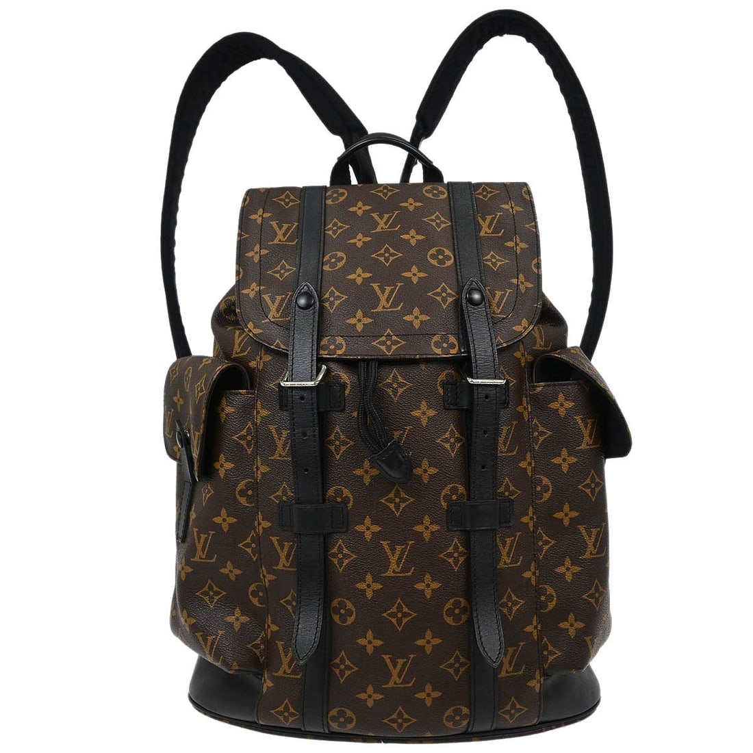 Louis Vuitton Christopher brown and black backpack (1 of 1)