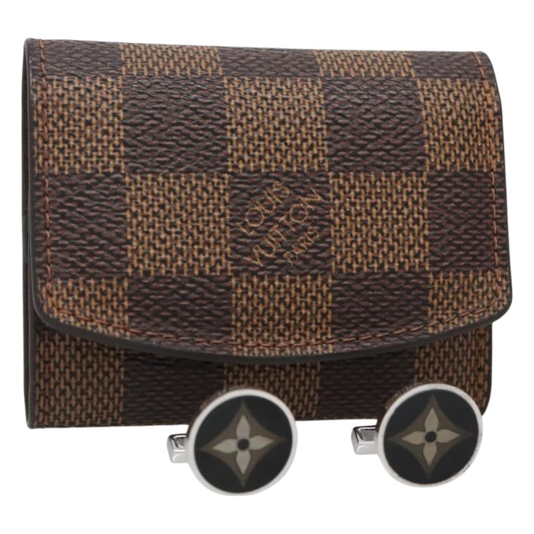 Louis Vuitton Damier Ebene Cuff Case Authentic France (1 of 18)