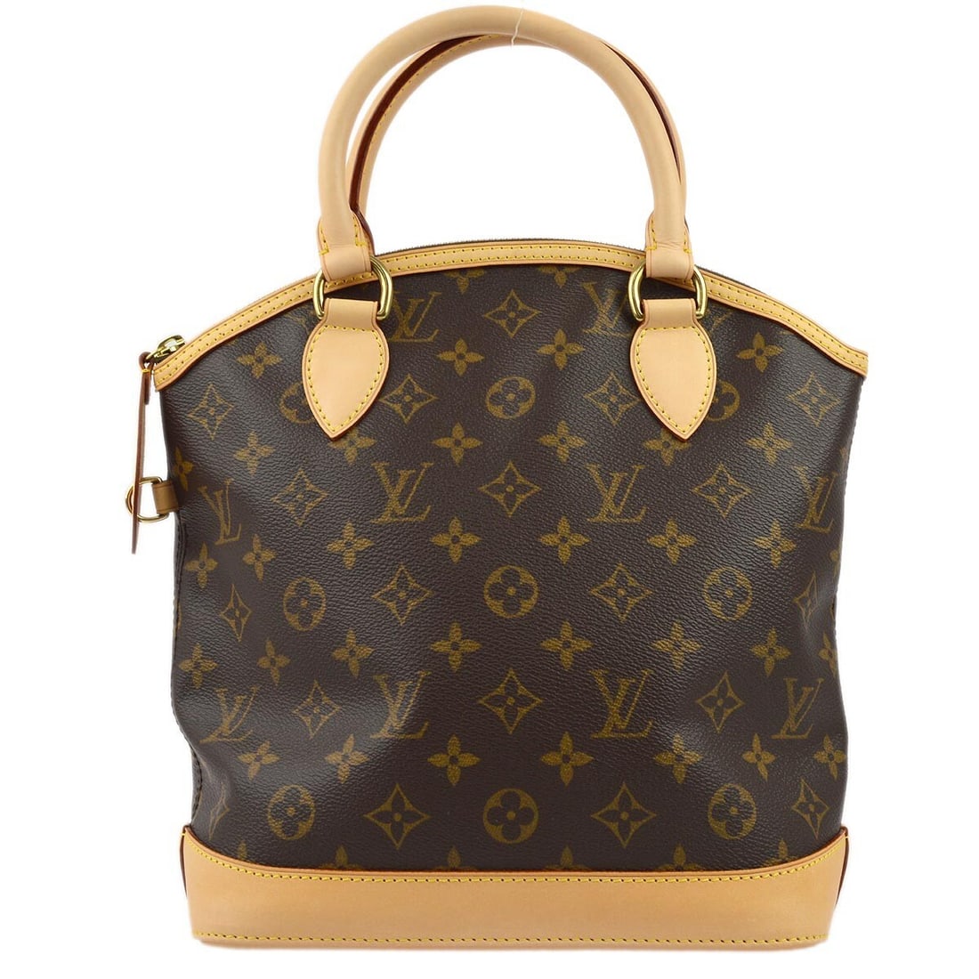 Louis Vuitton Monogram Lockit Tote Handbag M40102 Brown Canvas (1 of 10)