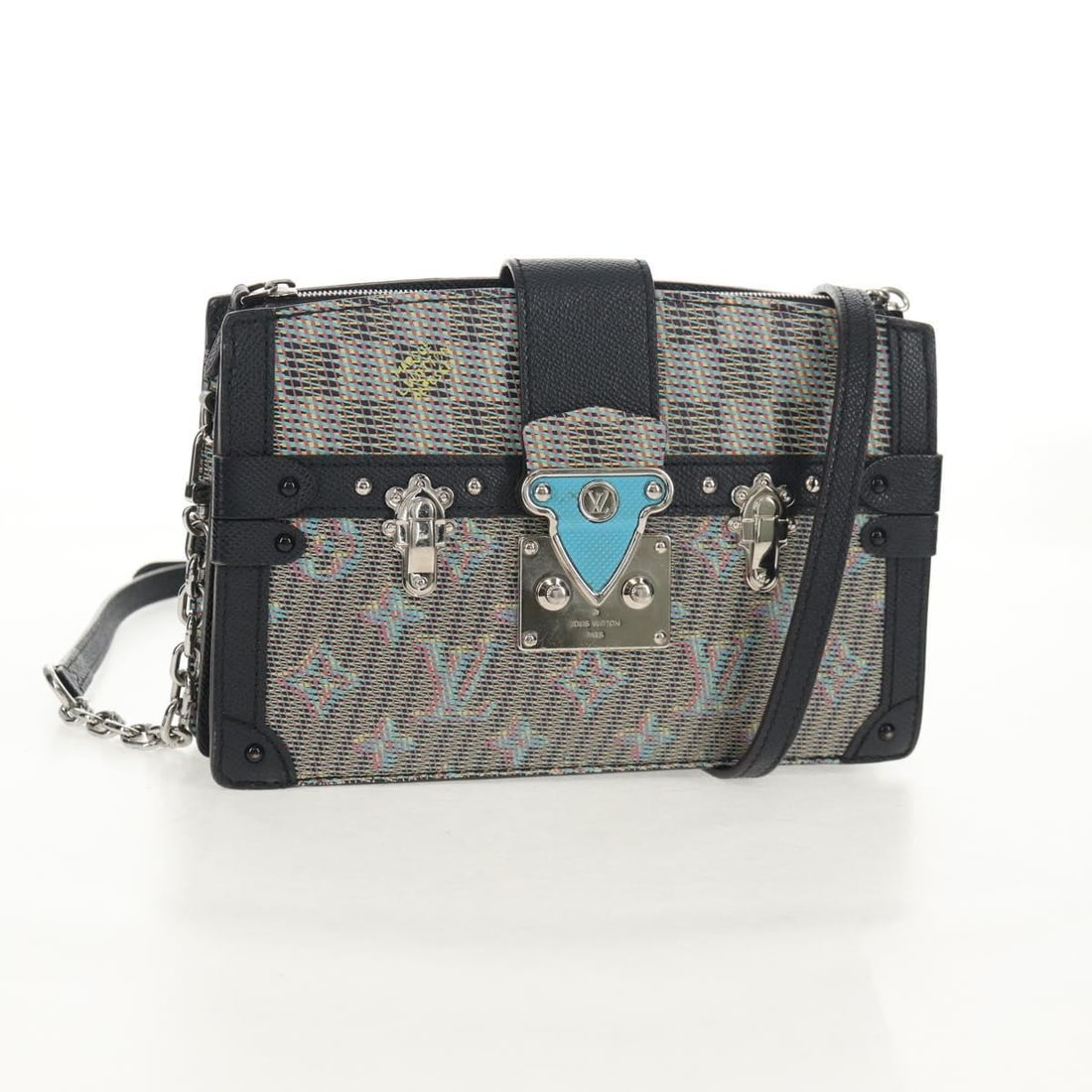 LOUIS VUITTON Monogram Reverse Canvas Petite Mar Shoulder Bag M55512 Auth (1 of 18)