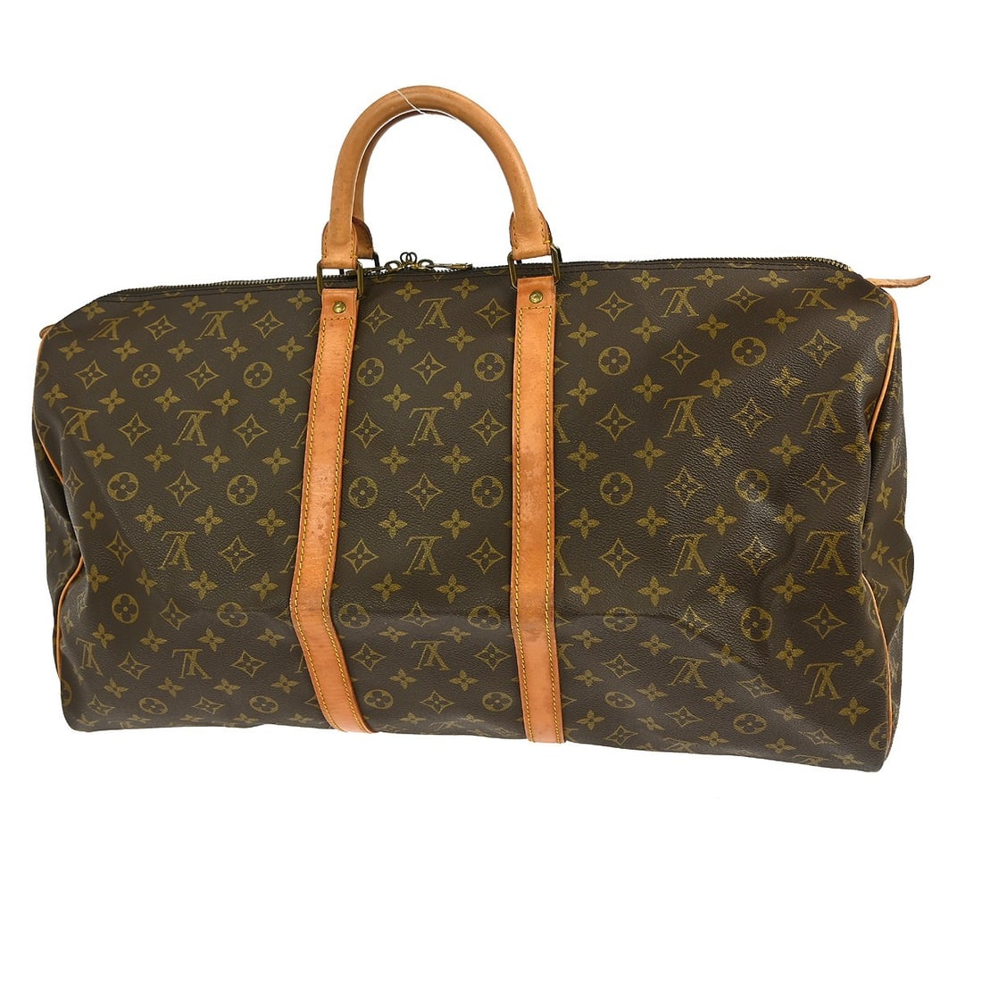 Keepall 55 Monogram Travel Bag by Louis Vuitton in Brown (1 of 2)