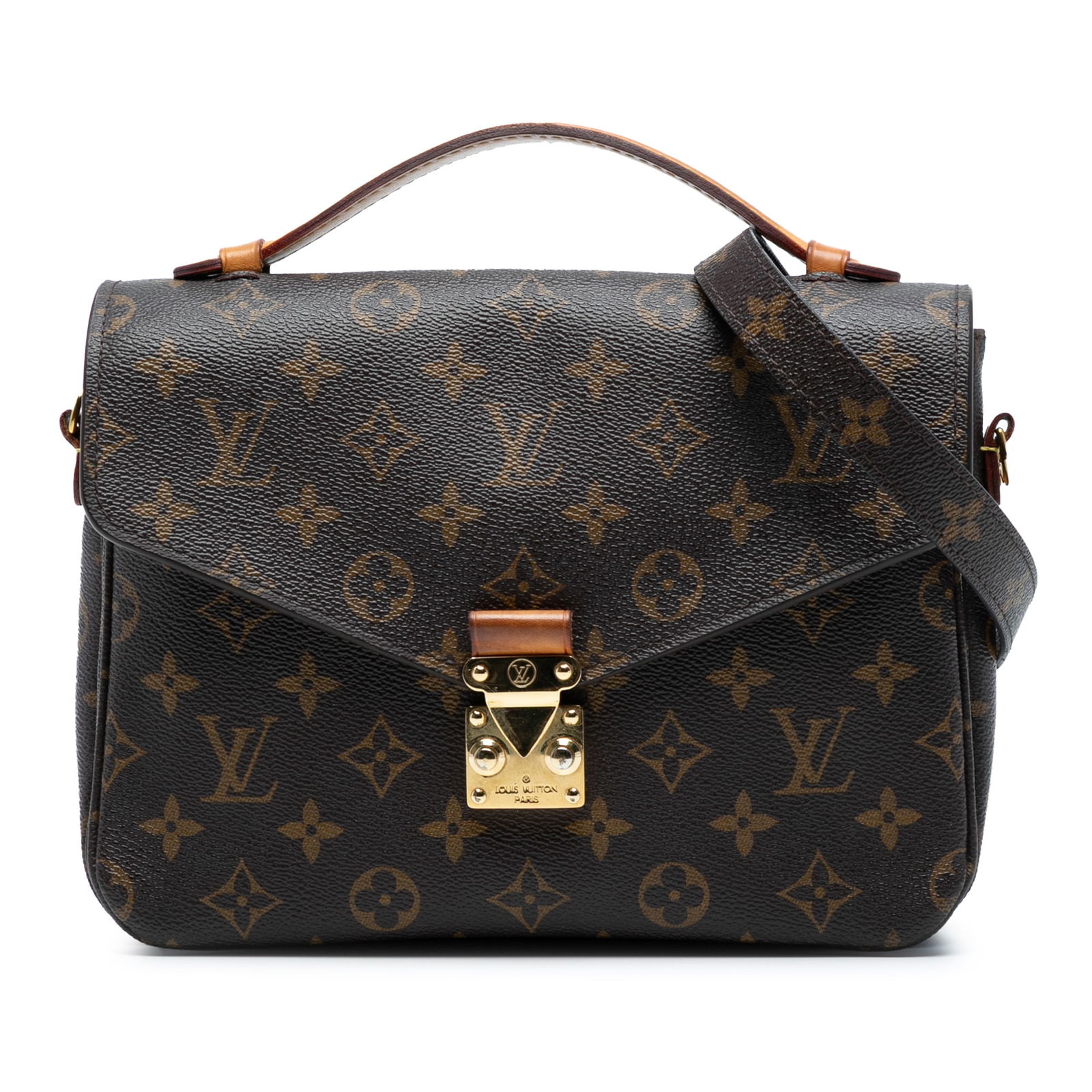Louis Vuitton Monogram Pochette Metis Bag with S-Lock Closure (1 of 7)