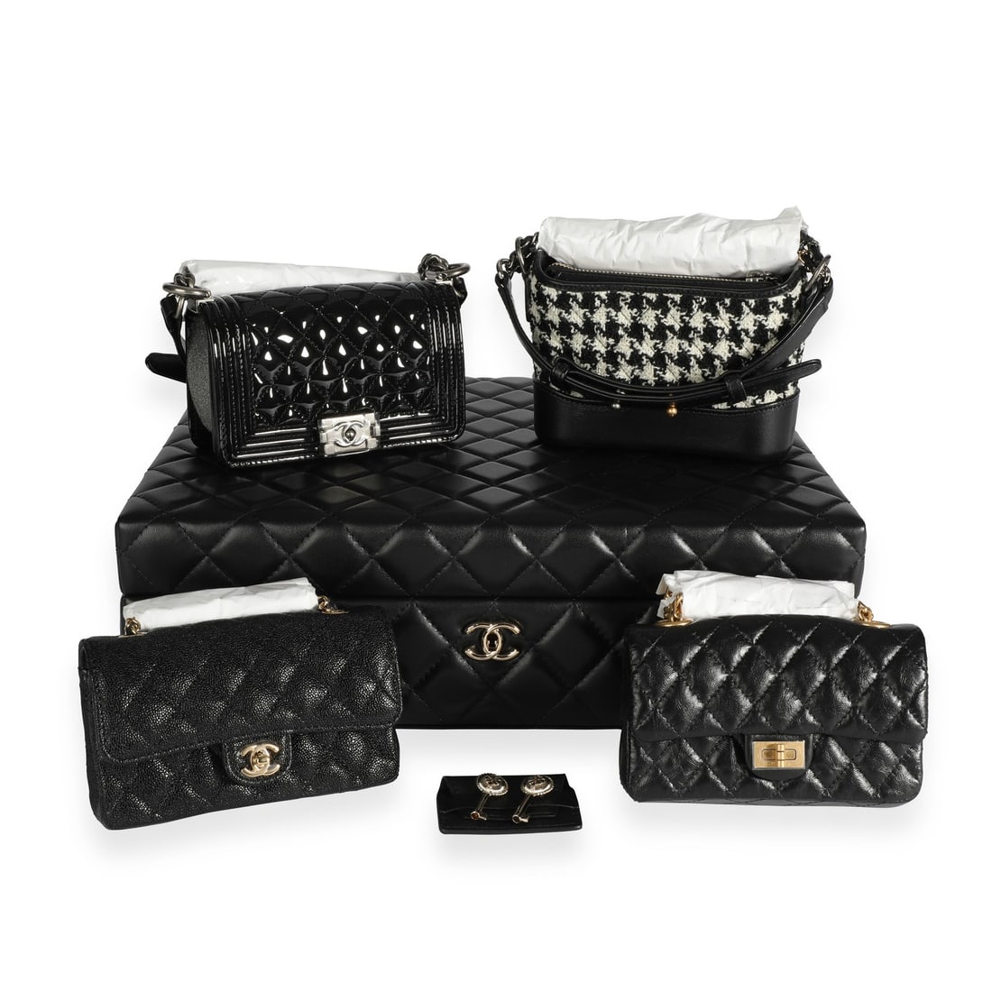 Chanel Success Story Set of 4 Mini Bags with Trunk (1 of 7)