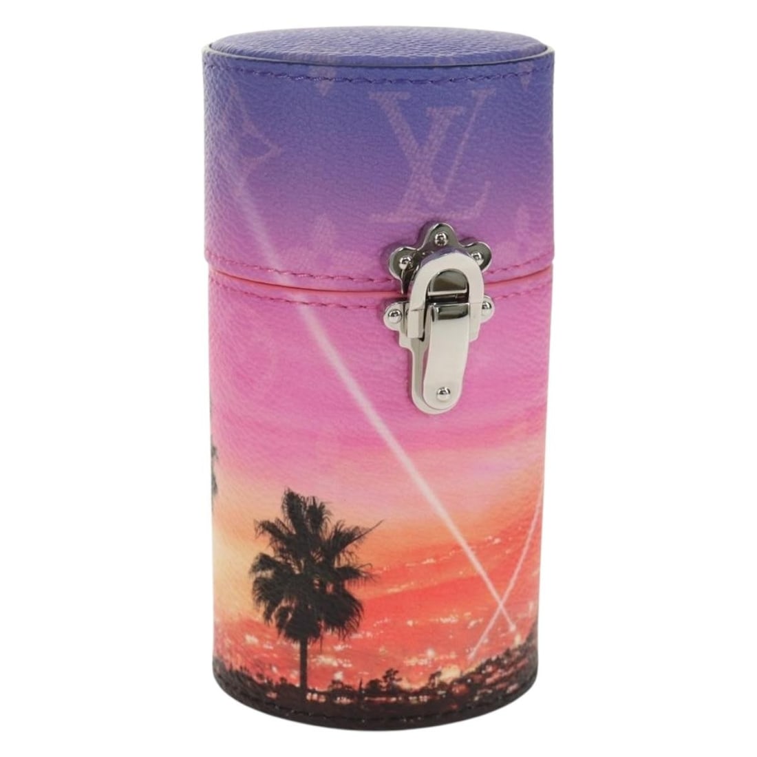 LOUIS VUITTON Monogram Pouch Perfume Case Auth Italy: LOUIS VUITTON Monogram Pouch Perfume Case Auth Italy This LOUIS VUITTON Monogram Perfume Case Pouch is a stylish and practical accessory, perfect for storing your favorite fragrances. Crafted in Italy