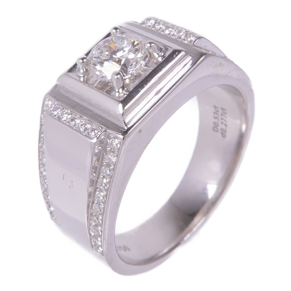 JEWELRY 18K White Gold Diamond Ring US 7.25 (1 of 11)