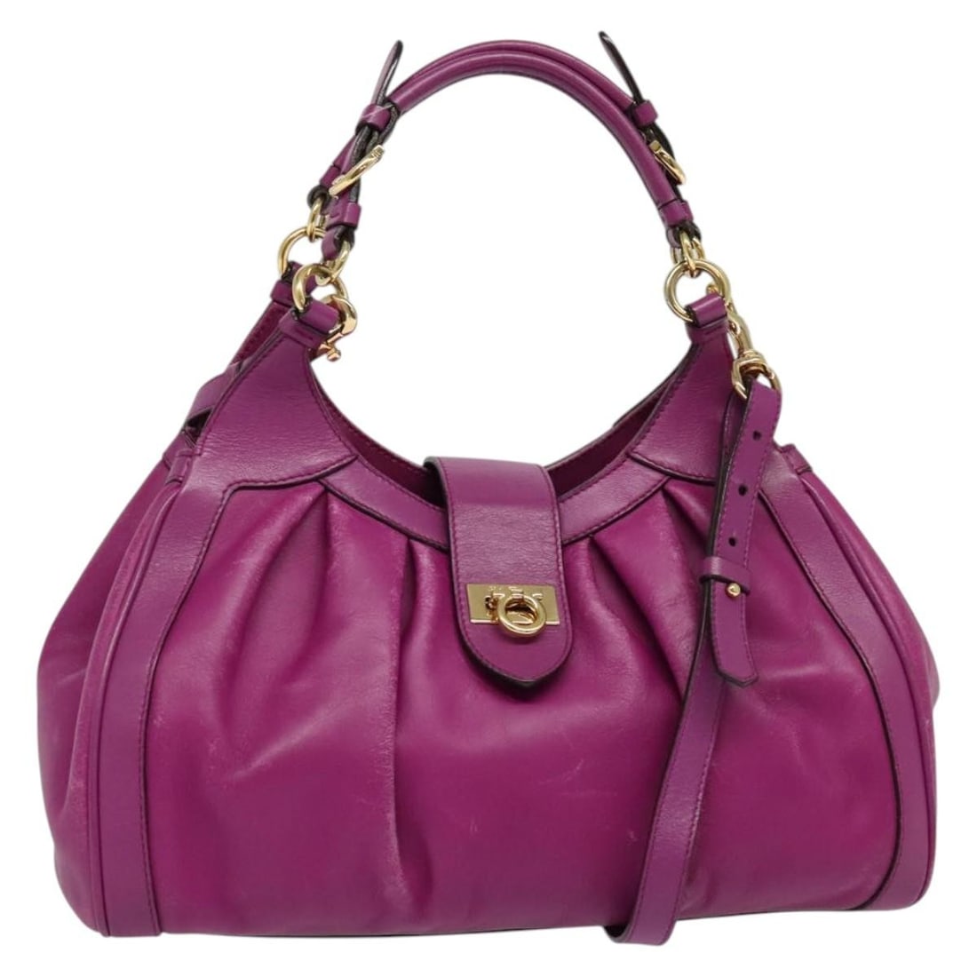 Annabell Tote Bag by Salvatore Ferragamo in Purple (1 of 1)