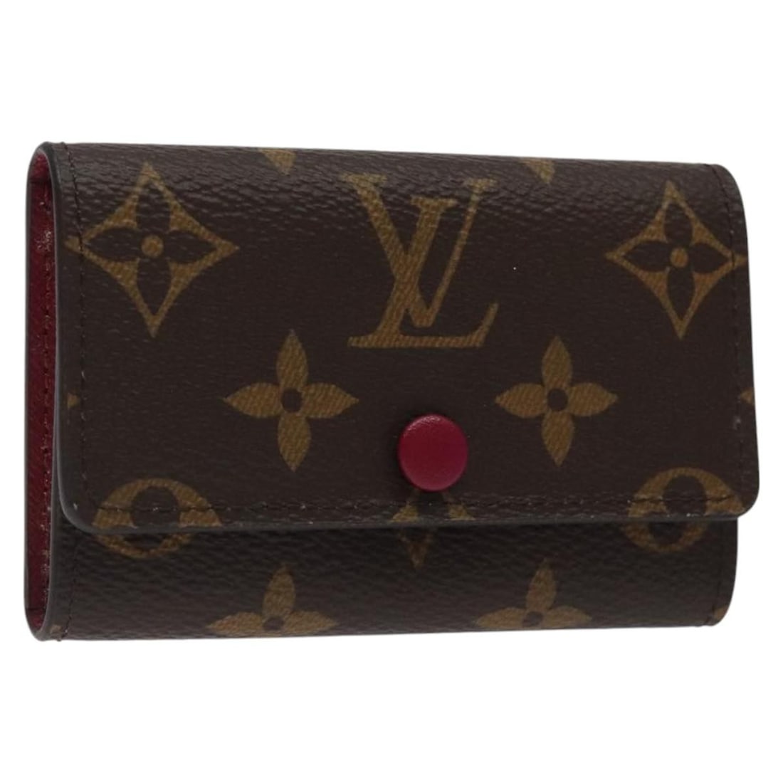 LOUIS VUITTON Monogram Multicles 6 Key Case Fuchsia M60701 Made in France: LOUIS VUITTON Monogram Multicles 6 Key Case Fuchsia M60701 Made in France This LOUIS VUITTON Monogram Multicles 6 Key Case in striking fuchsia is an elegant accessory for organizing your keys. Crafted