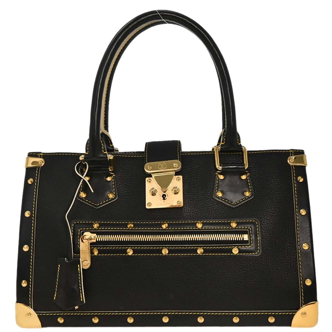 Louis Vuitton Black Suhali Le Fabuleux Handbag M91812 Vintage: Louis Vuitton Black Suhali Le Fabuleux Handbag M91812 Vintage Elevate your style with the Louis Vuitton Black Suhali Le Fabuleux Handbag, a perfect blend of luxury and practicality. Crafted from premi