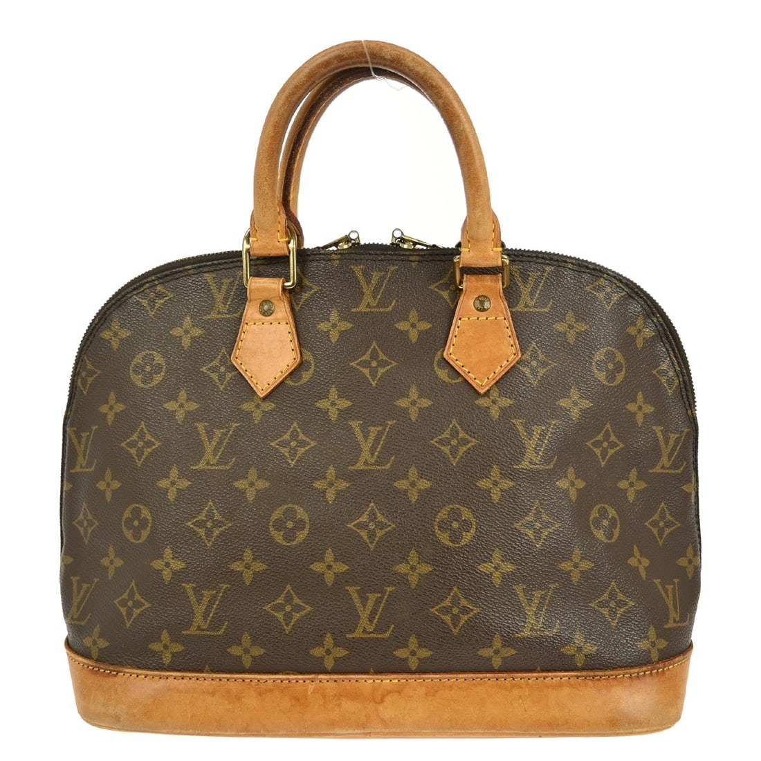 Louis Vuitton Monogram Alma Handbag M51130 Vintage Brown Canvas (1 of 8)