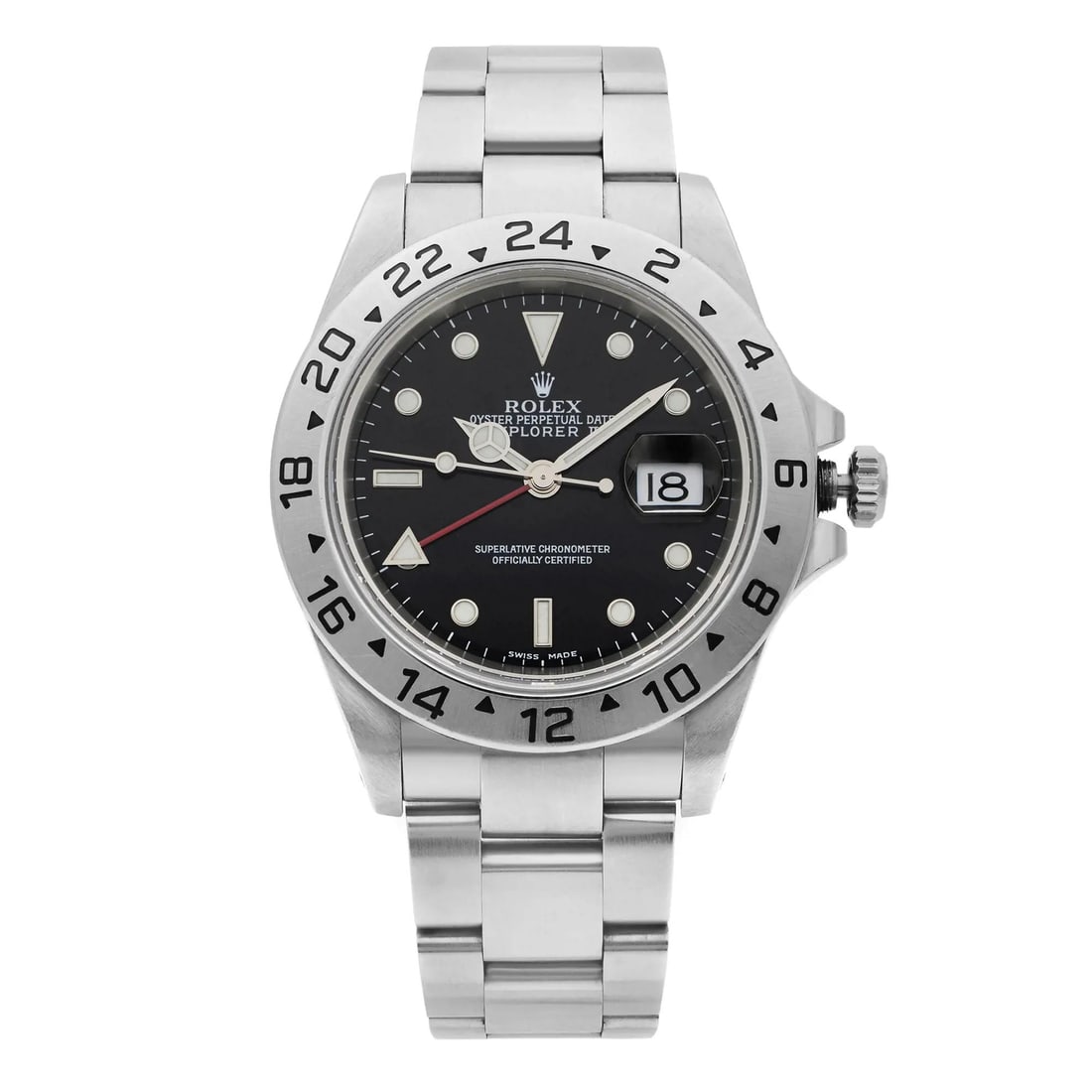 Rolex Explorer II 16570 Automatic Black Dial Stainless Steel Watch (1 of 6)