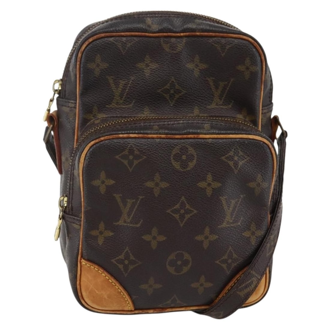 LOUIS VUITTON Monogram Amazon Shoulder Bag M45236 Made in France: LOUIS VUITTON Monogram Amazon Shoulder Bag M45236 Made in France This LOUIS VUITTON Monogram Amazon Shoulder Bag (Model M45236) is a stylish accessory crafted from durable Monogram Canvas. With a uniq