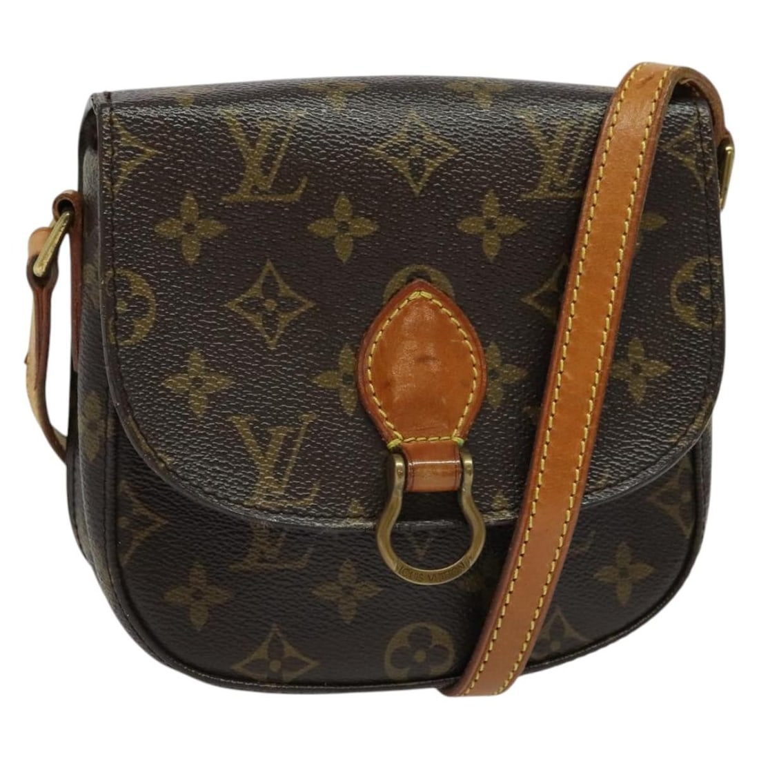 LOUIS VUITTON Monogram Saint Cloud PM Shoulder Bag M51244 Auth France: LOUIS VUITTON Monogram Saint Cloud PM Shoulder Bag M51244 Auth France This authentic LOUIS VUITTON Monogram Saint Cloud PM Shoulder Bag is crafted from durable Monogram Canvas, featuring a classic des