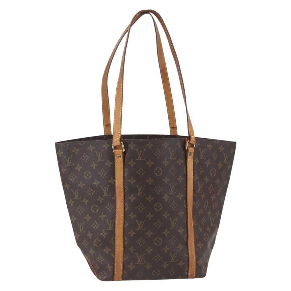LOUIS VUITTON Monogram Sac Shopping GM Tote Bag M51110 Auth (1 of 18)