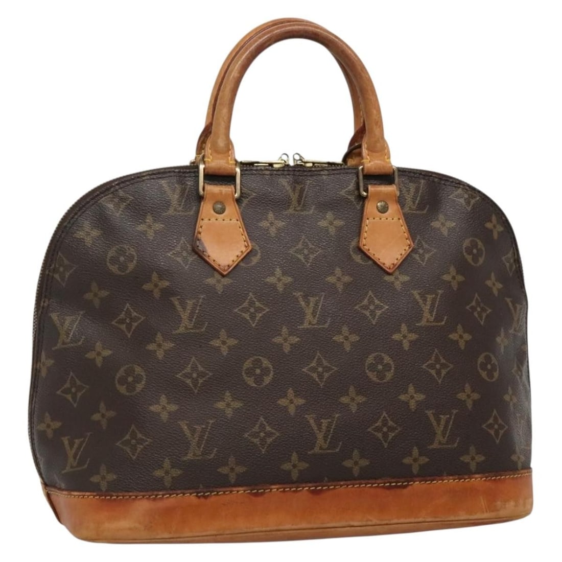 LOUIS VUITTON Monogram Alma Hand Bag M51130 Auth France (1 of 18)