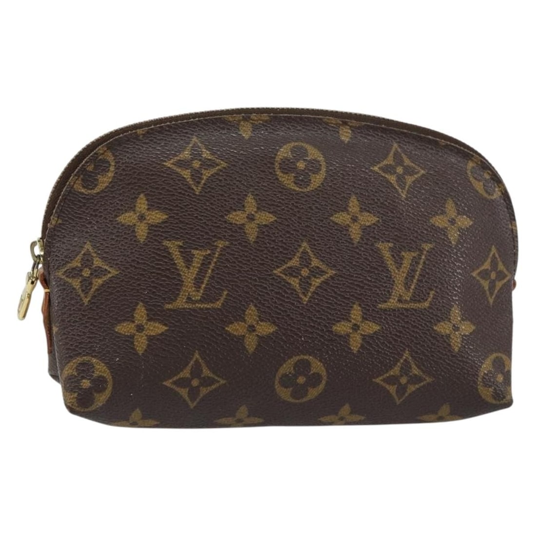 LOUIS VUITTON Monogram Pochette Cosmetic Pouch M43998 Auth (1 of 18)
