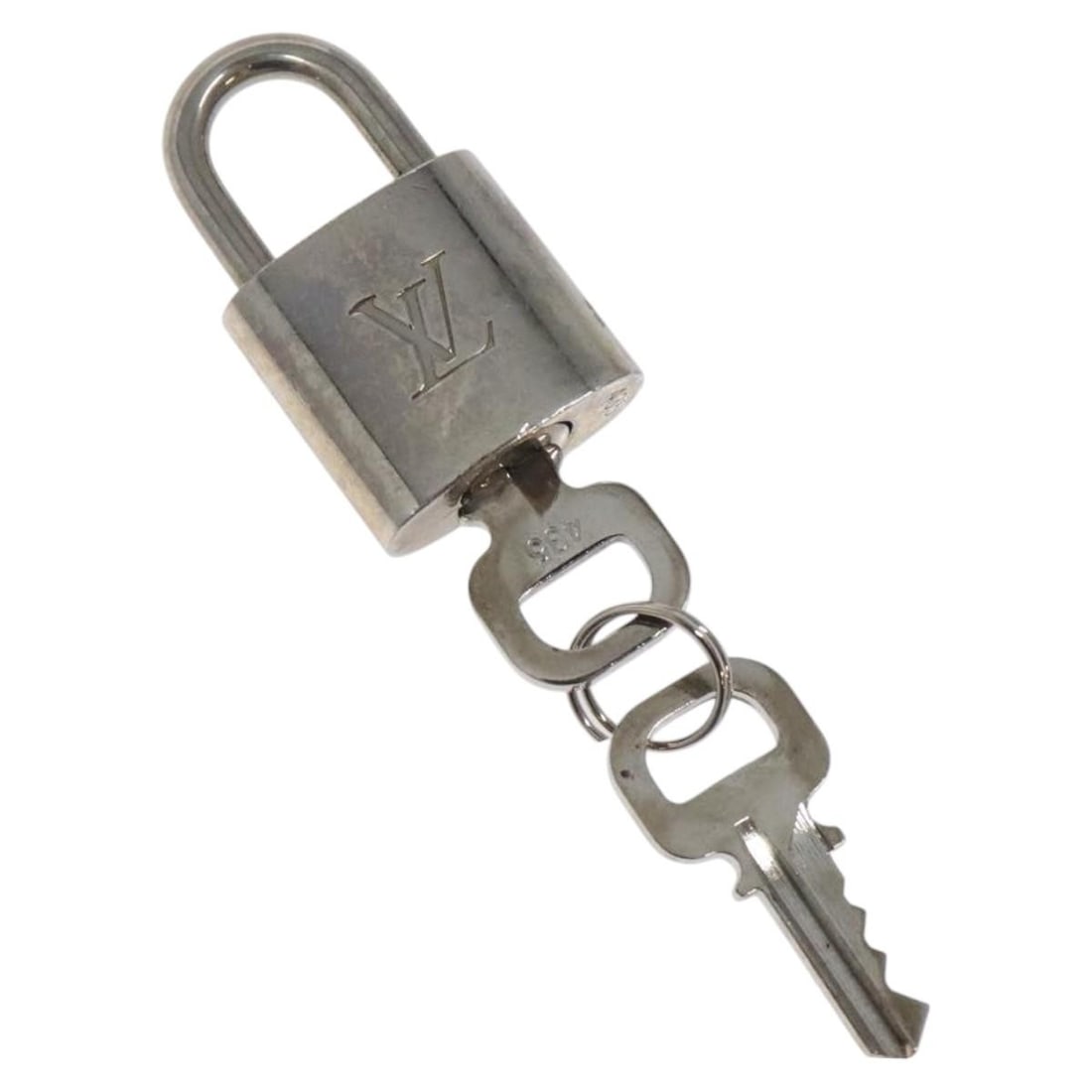Louis Vuitton Silver Metal Padlock Authenticated Accessory (1 of 7)