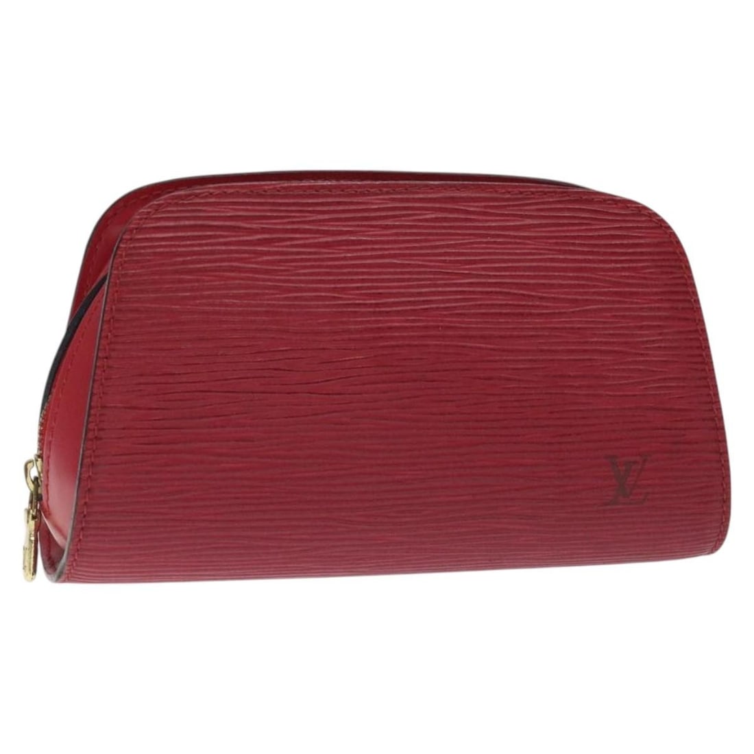 Louis Vuitton Epi Dauphine PM Pouch Castilian Red M48447 Made in France (1 of 18)