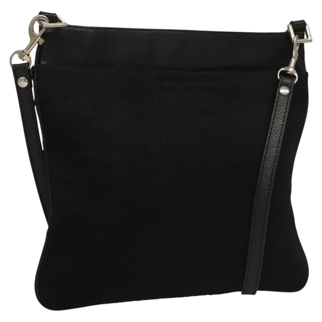 PRADA Black Nylon Shoulder Bag Italy Auth BS23726 (1 of 18)