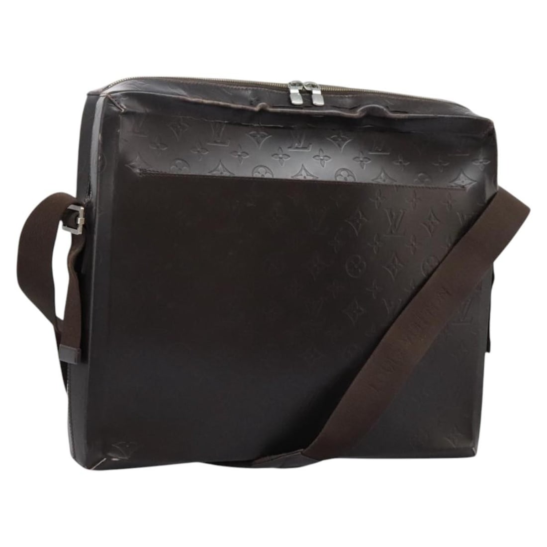 LOUIS VUITTON Monogram Lace Steve Shoulder Bag Brown M46530 Auth: LOUIS VUITTON Monogram Lace Steve Shoulder Bag Brown M46530 Auth This Louis Vuitton Monogram Lace Steve Shoulder Bag showcases a classic brown monogram canvas design, ideal for any fashion enthusiast.