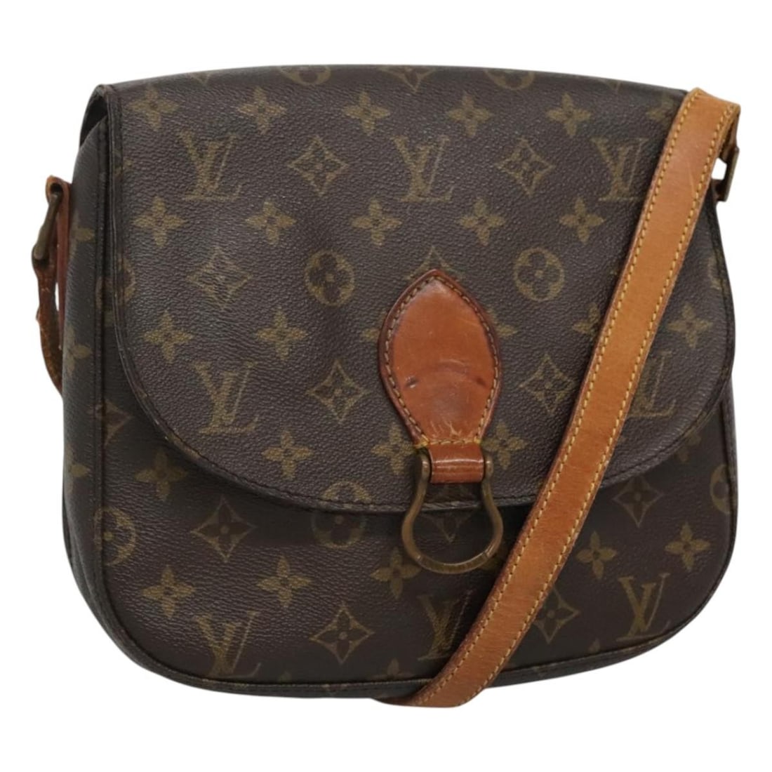 Louis Vuitton Monogram Saint Cloud GM Shoulder Bag M51242 Made in France (1 of 18)