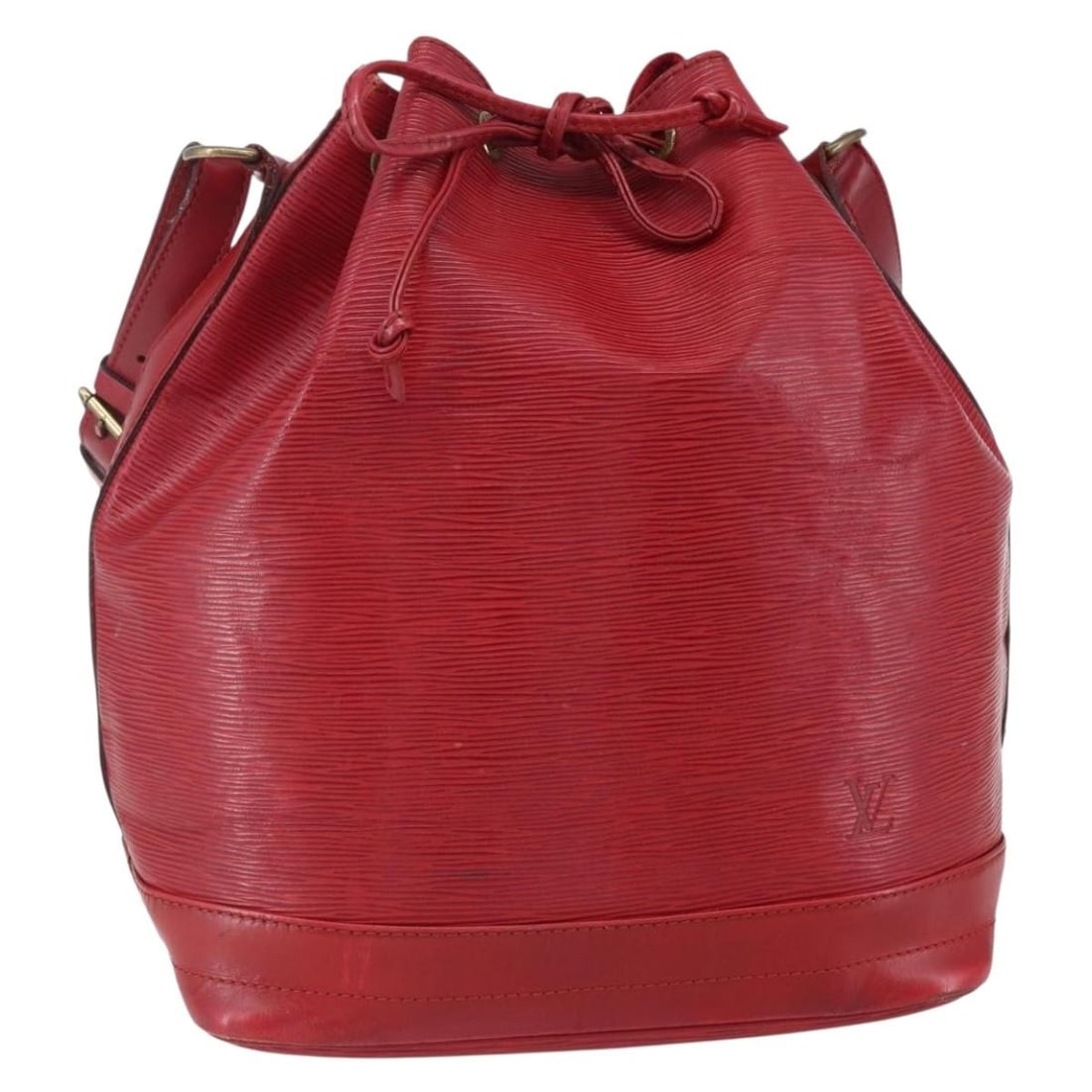 LOUIS VUITTON Epi Noe Red Shoulder Bag M44007 Auth (1 of 18)