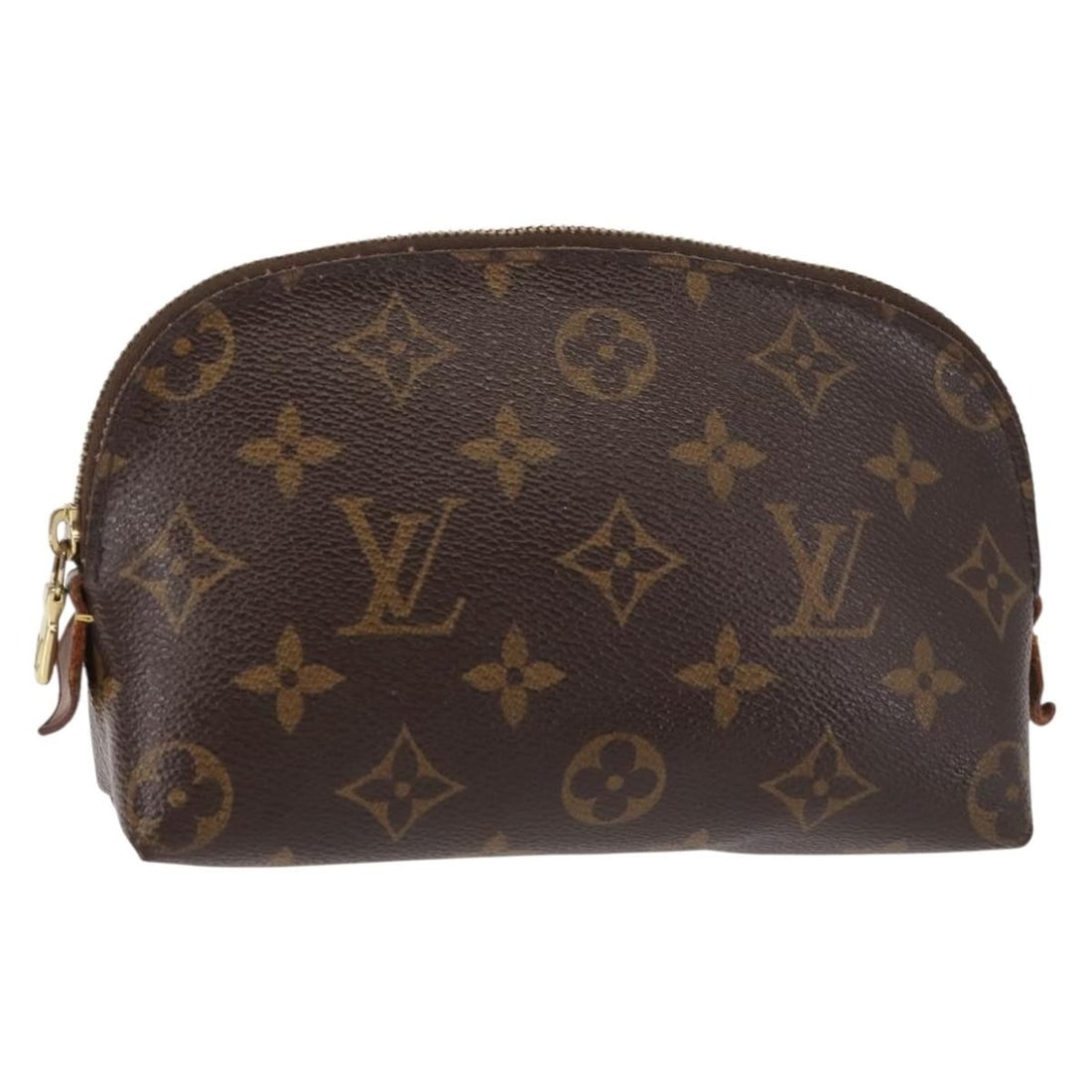 LOUIS VUITTON Monogram Pouch Cosmetic M43998 Made in Spain: LOUIS VUITTON Monogram Pouch Cosmetic M43998 Made in Spain Introducing the Louis Vuitton Monogram Pochette Cosmetic PM Pouch, a classic accessory perfect for organizing your essentials. Crafted in Spa
