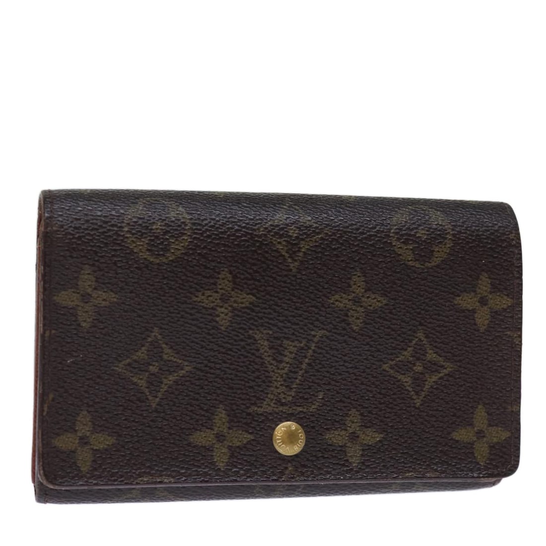 LOUIS VUITTON Monogram Canvas Wallet M61730 Auth USA (1 of 18)