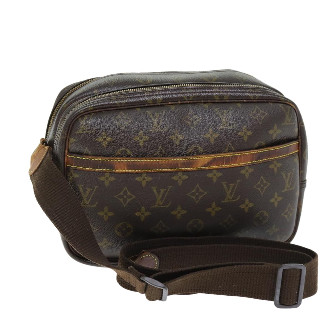 LOUIS VUITTON Monogram Reporter PM Shoulder Bag M45254 Made in France (1 of 18)