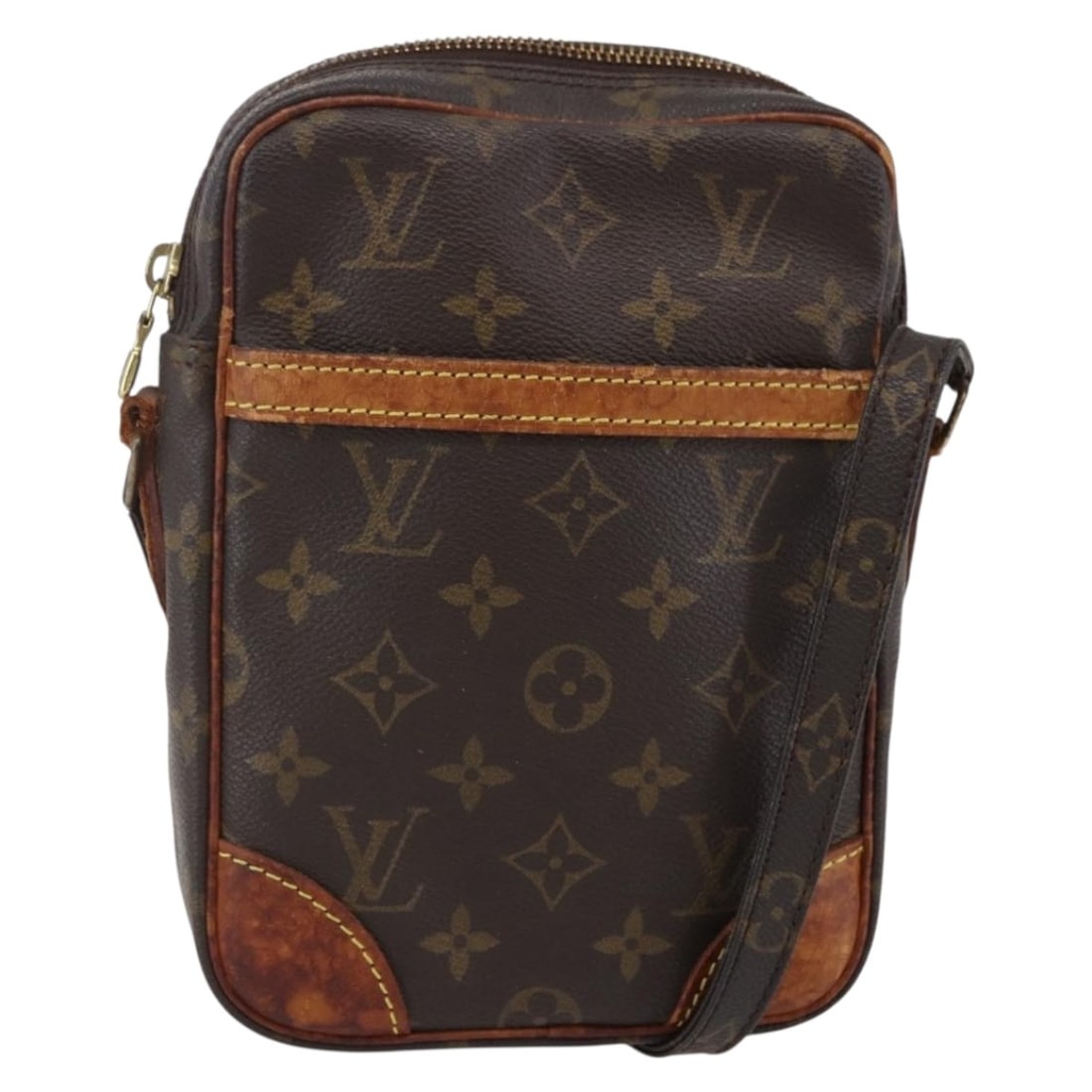 Louis Vuitton Monogram Danube Shoulder Bag M45266 Authentic: Louis Vuitton Monogram Danube Shoulder Bag M45266 Authentic This authentic LOUIS VUITTON Monogram Danube Shoulder Bag (Model: M45266) is a stylish and functional accessory crafted from durable Monogra