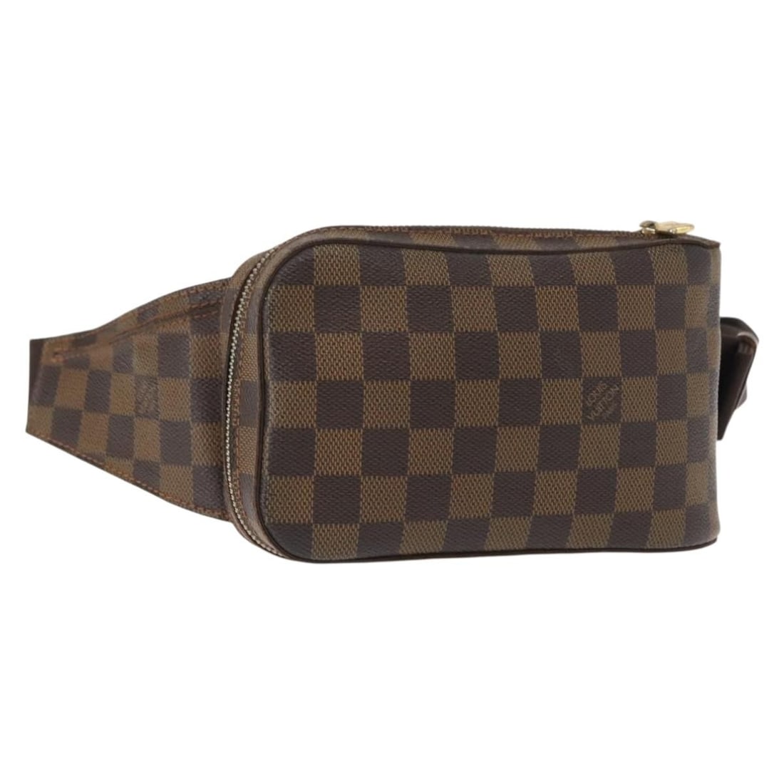 LOUIS VUITTON Damier Ebene Geronimos Shoulder Bag N51994 Auth Spain: LOUIS VUITTON Damier Ebene Geronimos Shoulder Bag N51994 Auth Spain This authentic LOUIS VUITTON Damier Ebene Geronimos Shoulder Bag is a stylish accessory crafted from durable Damier Ebene canvas. Wi