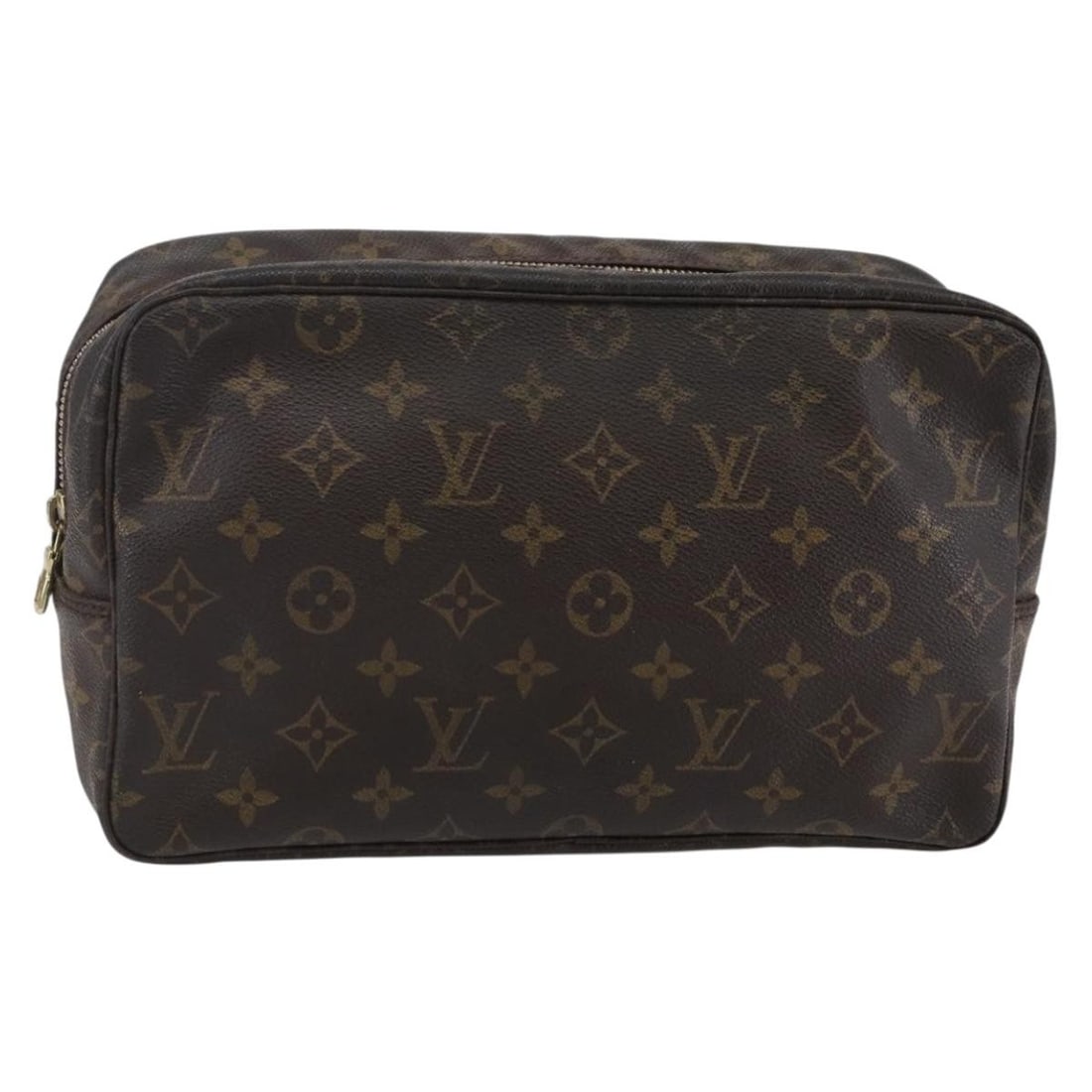 LOUIS VUITTON Monogram Trousse Toilette 28 Clutch Bag M47522 Auth: LOUIS VUITTON Monogram Trousse Toilette 28 Clutch Bag M47522 Auth This authentic Louis Vuitton Monogram Trousse Toilette 28 Clutch Bag, model M47522, is a stylish accessory that showcases the iconic m