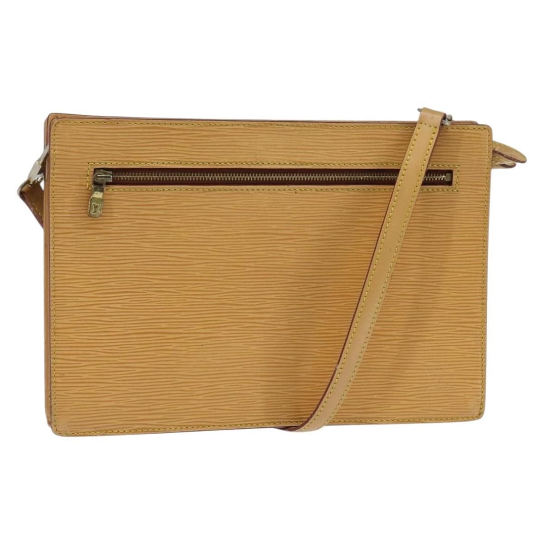 LOUIS VUITTON Epi Angian Shoulder Bag Beige M52116 Authenticated (1 of 18)