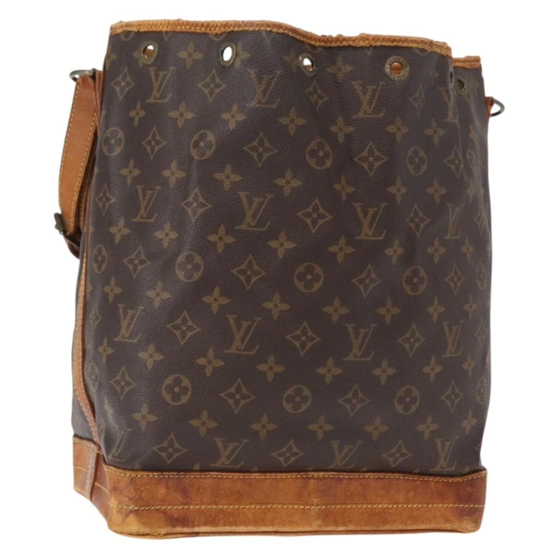 LOUIS VUITTON Monogram Noe Shoulder Bag M42224 Auth France (1 of 18)