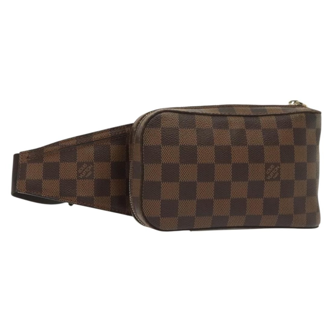 LOUIS VUITTON Damier Ebene Geronimos Shoulder Bag N51994 Spain Auth: LOUIS VUITTON Damier Ebene Geronimos Shoulder Bag N51994 Spain Auth This authentic LOUIS VUITTON Damier Ebene Geronimos Shoulder Bag is a stylish and functional accessory made from durable Damier Eben