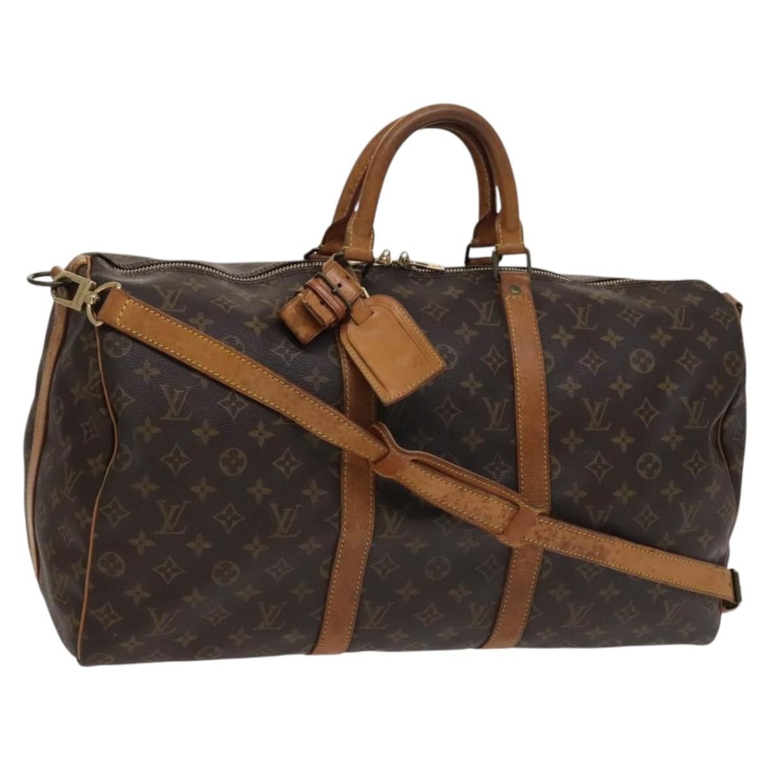 Louis Vuitton Monogram Keepall Bandouliere 50 Boston Bag M41416 Authentic (1 of 18)