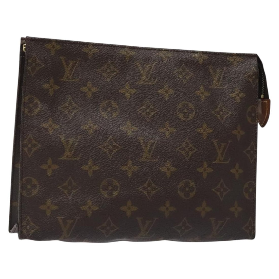 LOUIS VUITTON Monogram Poche Toilette 26 Pouch M47542 Auth France (1 of 17)