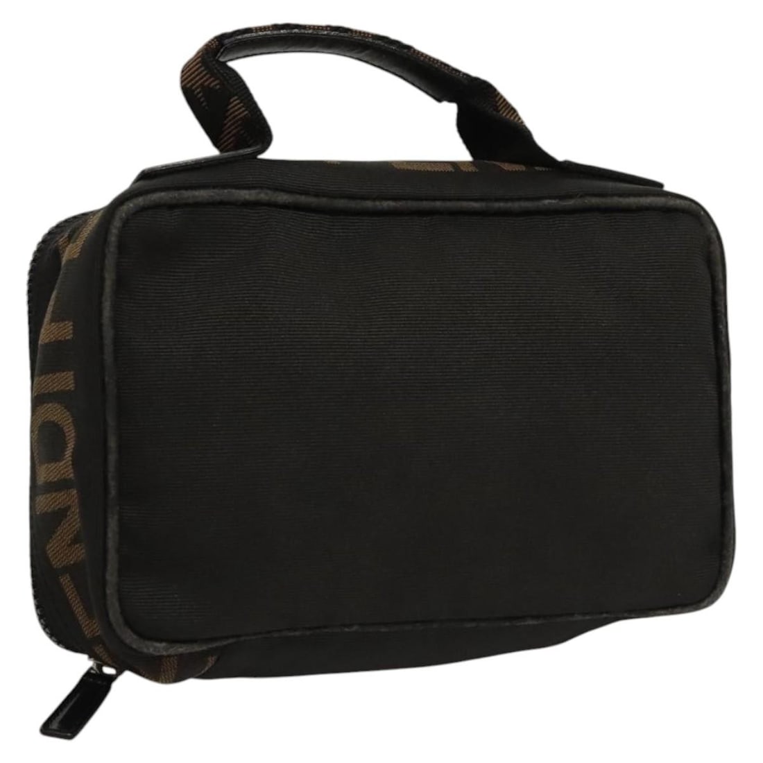 Authentic Fendi Black Zucca Canvas Hand Bag Made in Italy (1 of 18)