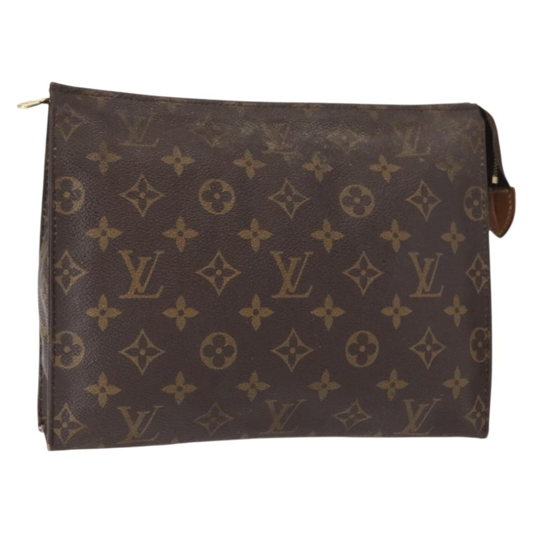 Louis Vuitton Monogram Canvas Poche Toilette 26 Cosmetic Pouch M47542 (1 of 18)